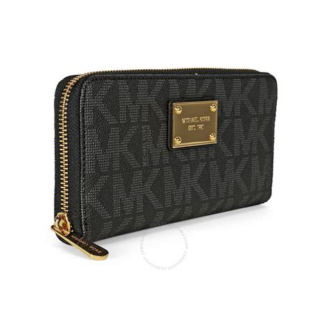 michael kors wallet black and silver|Michael Kors wallets sale clearance.